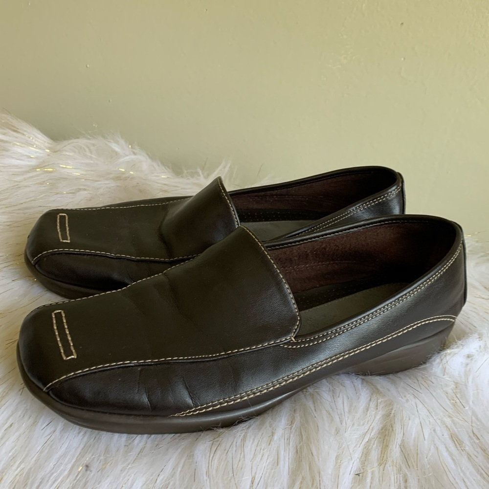A2 Aerosoles brown loafers shoes 9M